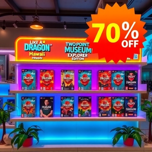 SEGA三月精选促销”进行中 《人中之龙8外传 Pirates in Hawaii》豪华版7折、《双点博物馆：探索者版》75折盛惠