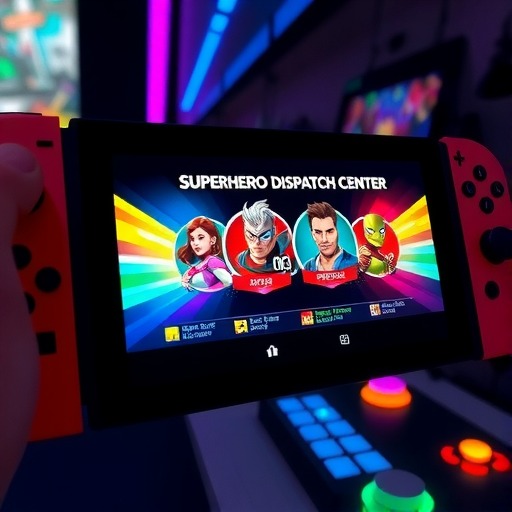 备受好评的超英影游《超英派遣中心》现已登陆Switch！支持Switch 2免费升级