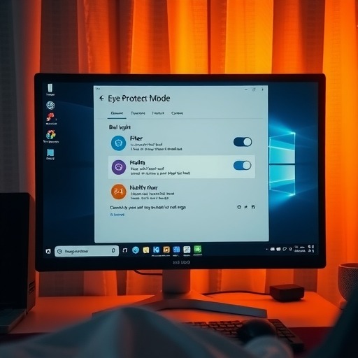 腾讯电脑管家护眼模式设置方法和健康闹钟开启指南