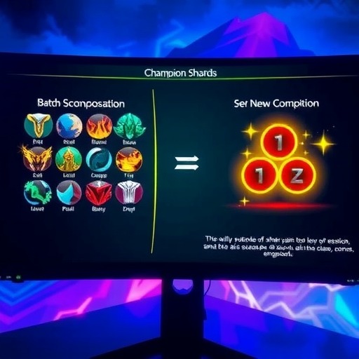 英雄联盟电脑版如何批量分解英雄碎片_英雄碎片三合一会出未拥有吗