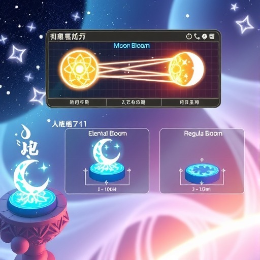 原神6.0版本月绽放反应原理解析_月绽放和绽放有什么区别