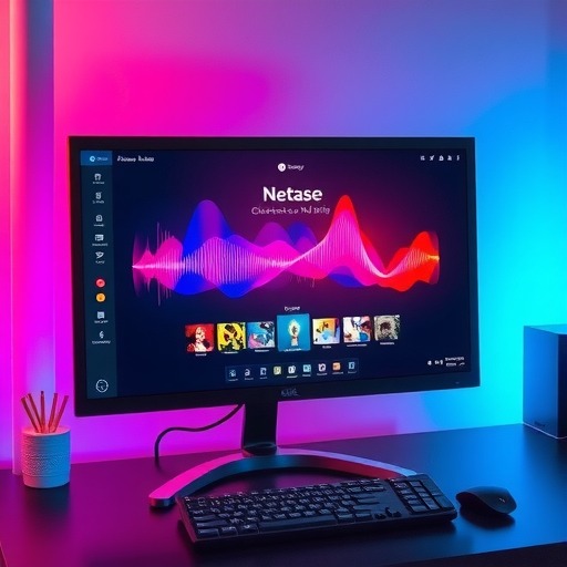 网易云音乐怎么开启音乐桌面？