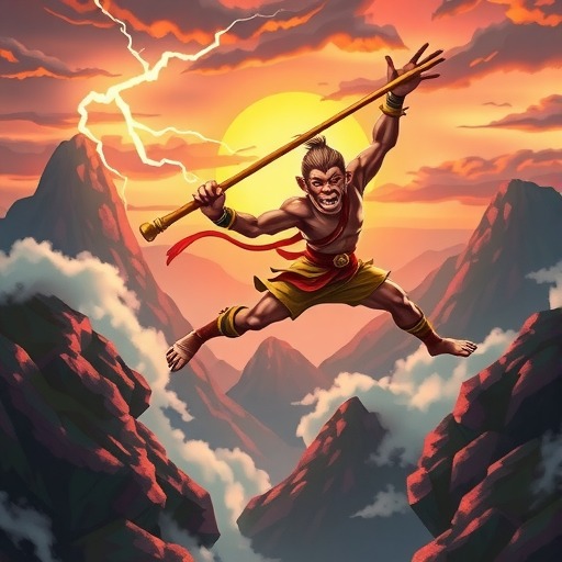 热血系列新作《热血西游记》公布 主视觉图欣赏