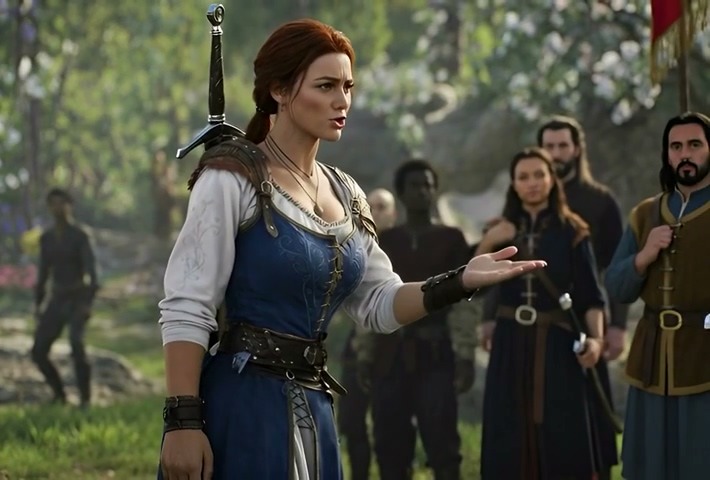 性感大雷！Grok换脸《神鬼寓言：重启版》女主