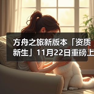 方舟之旅新版本「资质新生」11月22日重磅上线！（图4）
