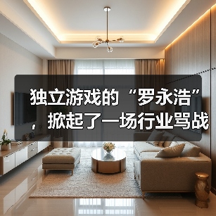 独立游戏的“罗永浩”，掀起了一场行业骂战（图1）