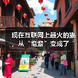 现在互联网上最火的猫，从“耄耋”变成了“萝卜纸巾猫”（图2）