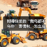 糊得包浆的“我鸟都不鸟你”表情包，怎么成了不少网友的赛博嘴替？（图1）