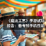 《魔法工艺》手游试玩报告：最考验手机性能的一集（图2）