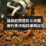 最新的顶级智斗爽剧，是钓鱼佬贴脸嘲讽放生大姨（图2）