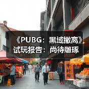 《PUBG：黑域撤离》试玩报告：尚待雕琢（图3）