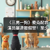 《三男一狗》麦克配音演员屡遭报假警！至少发生八次（图2）