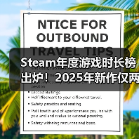 Steam年度游戏时长榜出炉！2025年新作仅两款入围（图2）