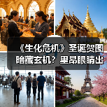《生化危机》圣诞贺图暗藏玄机？里昂眼睛出现异常（图3）