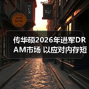传华硕2026年进军DRAM市场 以应对内存短缺问题(图2) 传华硕2026年进军DRAM市场 以应对内存短缺问题(图2)