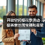 开放空间樱花季活动-浮樱茶寮地图宝箱和星星位置(图4) 开放空间樱花季活动-浮樱茶寮地图宝箱和星星位置(图4)