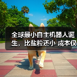 全球最小自主机器人诞生,比盐粒还小 成本仅为1美分(图1) 全球最小自主机器人诞生,比盐粒还小 成本仅为1美分(图1)