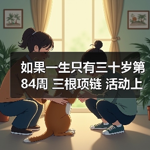 如果一生只有三十岁第84周 三根项链 活动上线(图1) 如果一生只有三十岁第84周 三根项链 活动上线(图1)