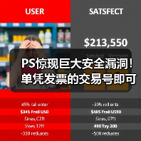 PS惊现巨大安全漏洞！单凭发票的交易号即可盗取账号（图1）