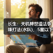 长生:天机降世道法争锋打法(水队),5星以下用毒队赌运气(图4) 长生:天机降世道法争锋打法(水队),5星以下用毒队赌运气(图4)