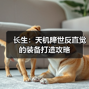 长生:天机降世反直觉的装备打造攻略(图2) 长生:天机降世反直觉的装备打造攻略(图2)