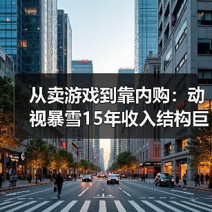 从卖游戏到靠内购:动视暴雪15年收入结构巨变(图1) 从卖游戏到靠内购:动视暴雪15年收入结构巨变(图1)