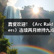 真受欢迎！《Arc Raiders》连续两月维持九成在线峰值（图1）