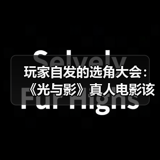 玩家自发的选角大会：《光与影》真人电影该由谁来演？（图4）