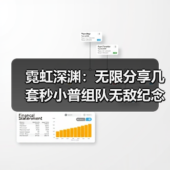 霓虹深渊：无限分享几套秒小普组队无敌纪念品搭配