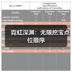 霓虹深渊:无限挖宝点位顺序(图3) 霓虹深渊:无限挖宝点位顺序(图3)