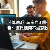 《博德3》玩家血泪警告：道具使用不当恐致全员敌对（图1）