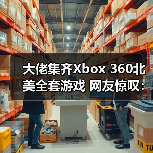 大佬集齐Xbox 360北美全套游戏 网友惊叹：实体圣经（图2）