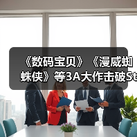《数码宝贝》《漫威蜘蛛侠》等3A大作击破Steam史低(图3) 《数码宝贝》《漫威蜘蛛侠》等3A大作击破Steam史低(图3)