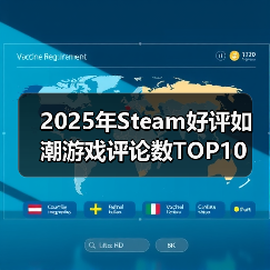 2025年Steam好评如潮游戏评论数TOP10 《33号》排第四