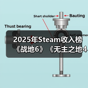 2025年Steam收入榜 《战地6》《无主之地4》上榜铂金级（图2）