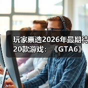 玩家票选2026年最期待20款游戏：《GTA6》竟不是第一!（图2）