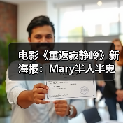 电影《重返寂静岭》新海报：Mary半人半鬼脸太惊悚！