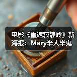 电影《重返寂静岭》新海报：Mary半人半鬼脸太惊悚！（图4）