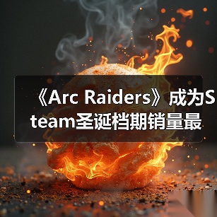 《Arc Raiders》成为Steam圣诞档期销量最高的游戏