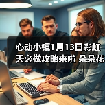 心动小镇1月13日彩虹天必做攻略来啦 朵朵花束位置(图1) 心动小镇1月13日彩虹天必做攻略来啦 朵朵花束位置(图1)