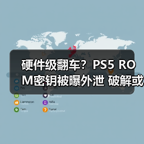 硬件级翻车？PS5 ROM密钥被曝外泄 破解或只是时间问题