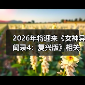 2026年将迎来《女神异闻录4：复兴版》相关消息