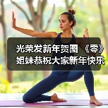 光荣发新年贺图 《零》姐妹恭祝大家新年快乐（图2）