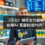 《巫火》竭尽全力避免使用AI 甚至包括PS内置的AI工具（图3）