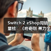 Switch 2 eShop周销量榜:《咚奇刚 蕉力全开》夺冠(图2) Switch 2 eShop周销量榜:《咚奇刚 蕉力全开》夺冠(图2)
