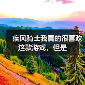 疾风骑士我真的很喜欢这款游戏，但是