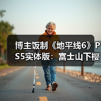 博主饭制《地平线6》PS5实体版：富士山下樱花纷飞！
