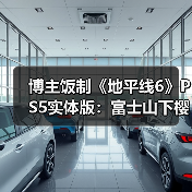 博主饭制《地平线6》PS5实体版:富士山下樱花纷飞!(图4) 博主饭制《地平线6》PS5实体版:富士山下樱花纷飞!(图4)