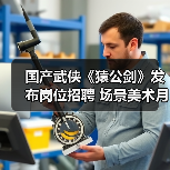 国产武侠《猿公剑》发布岗位招聘 场景美术月薪过万！