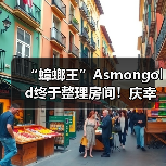 “蟑螂王”Asmongold终于整理房间！庆幸没发现死老鼠（图2）